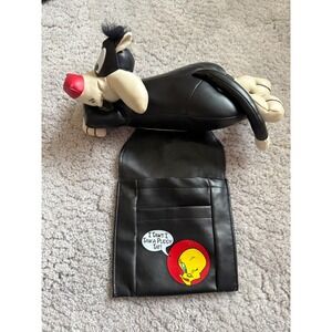 Vintage Couch Pouch TV Remote Caddy Holder Sylvester the‎ Cat
